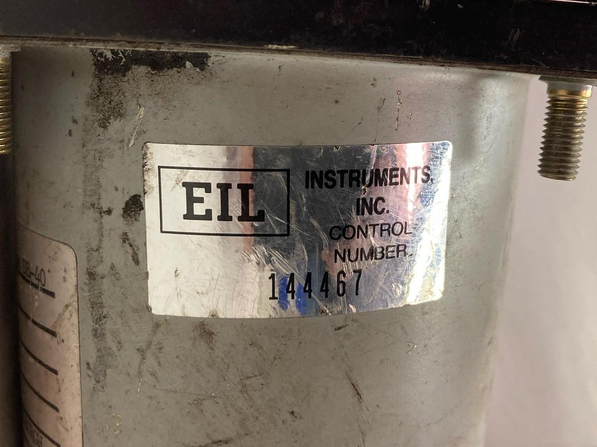Used EIL Instruments,Model DB-40,Panel Mount Meter 0-10VDC Scale 0-1000 AMPS