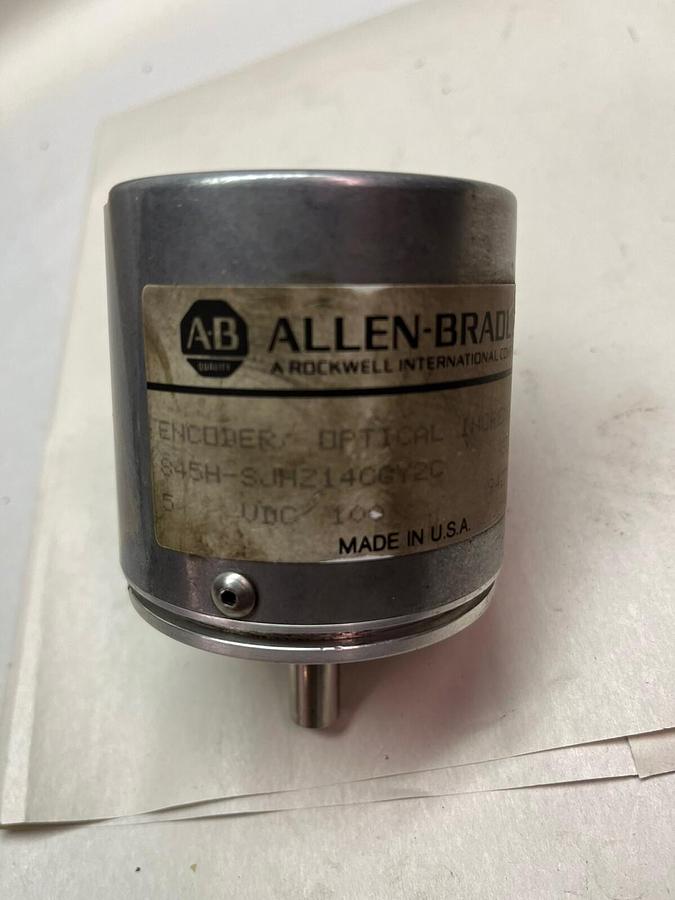 Used ALLEN BRADLEY,845H-8JHZ14-CGY2-C INCREMENTAL ENCODER SER A