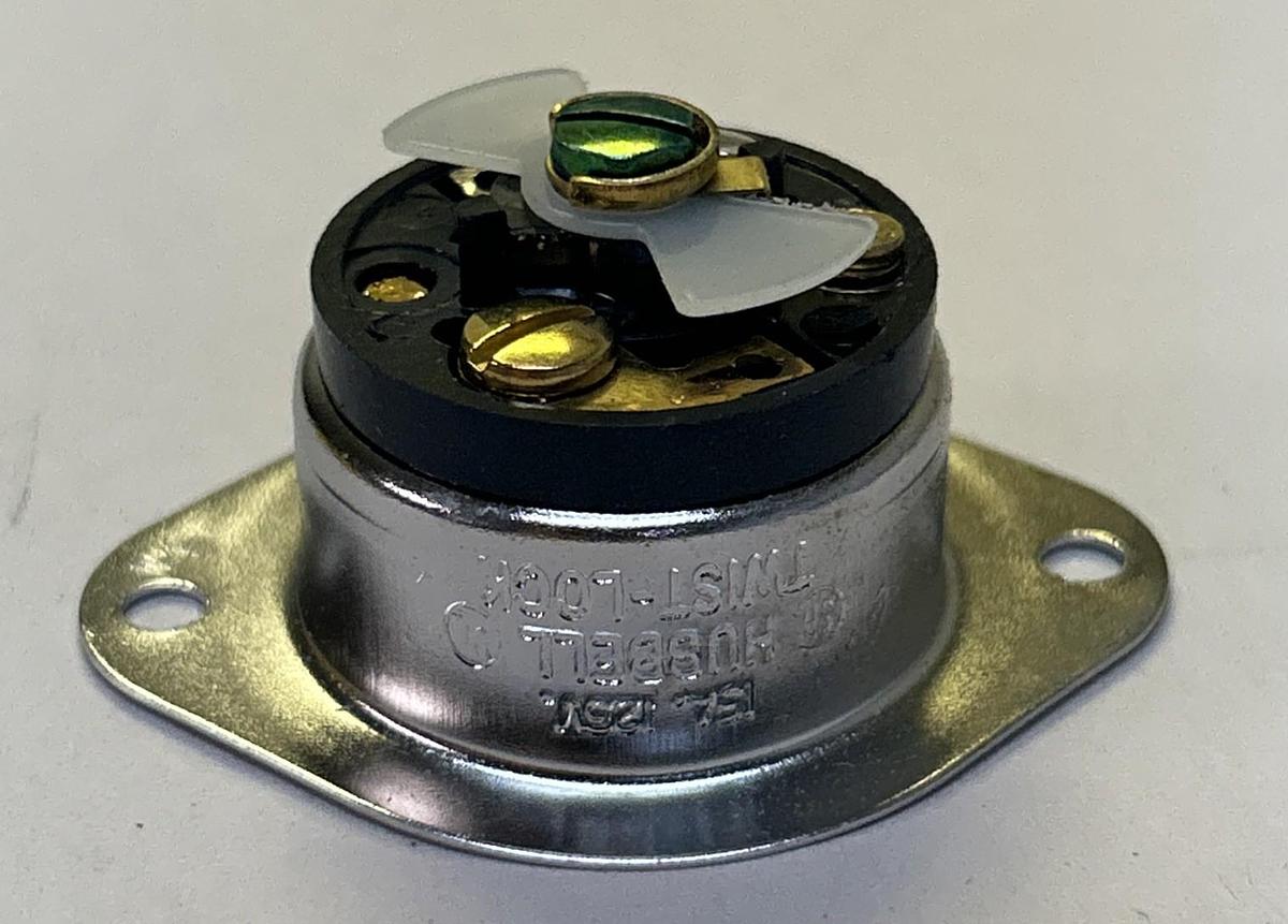 HUBBELL,HBL7595,FLANGED INLET LOT OF 4 NOS