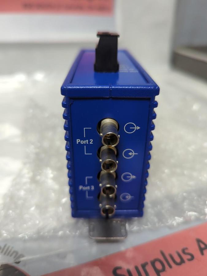 Used HIRSCHMANN,OZD GENIUS G12,FO GENIUS BUS TRANSCEIVER 24VDC 200mA PRE-OWNED