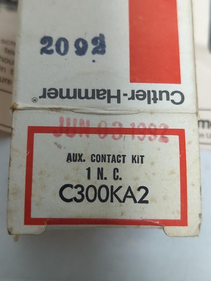 CUTLER HAMMER,C300KA2,CONTACT BLOCK LOT OF 2 NOS