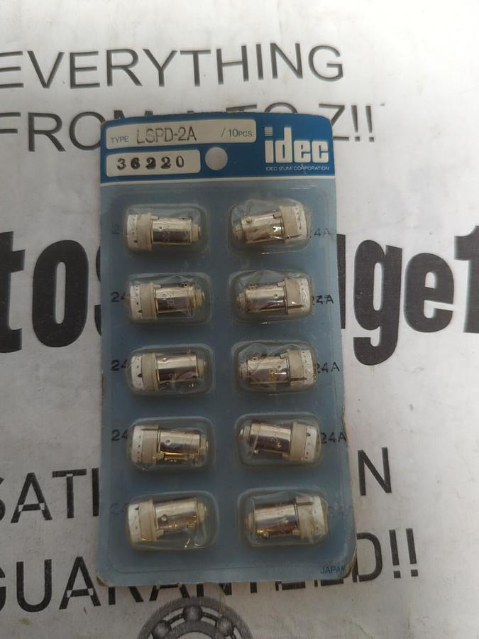IDEC,LSPD-2A,PILOT LIGHT LED INDICATORS PACK OF 10 NEW