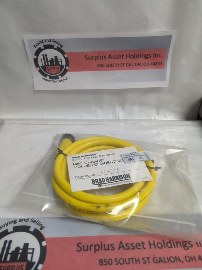 BRAD HARRISON,40902+,MINI-CHANGE MOLDED CONNECTOR CABLE NOS