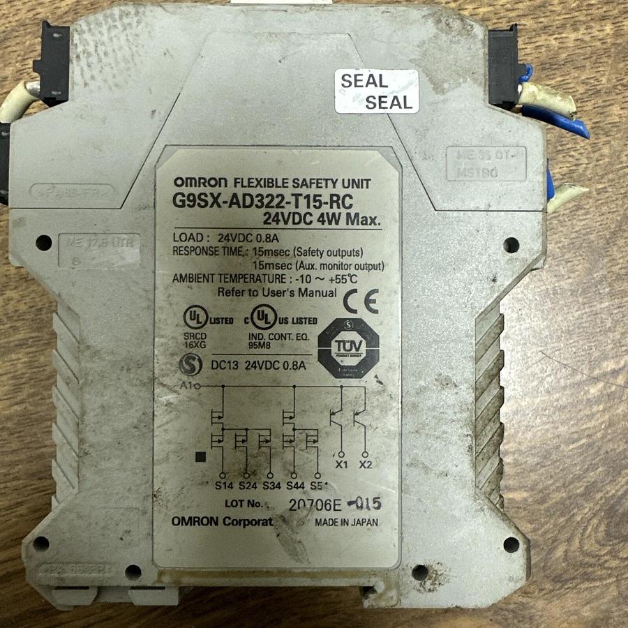 Used Omron,G9SX-AD322-T15,Safety Relay