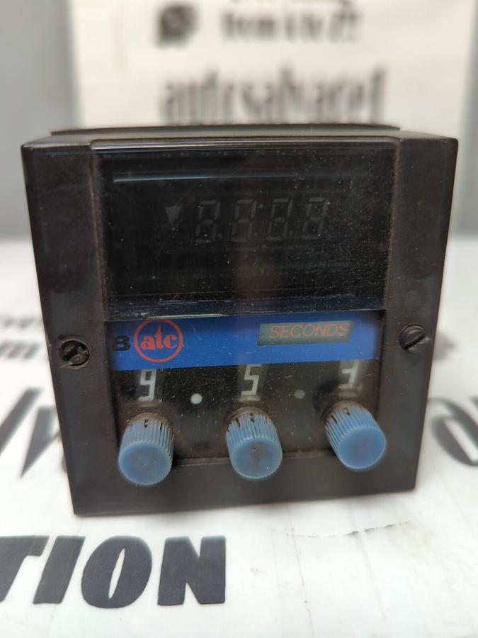 Used ATC,SERIES 365,LONG RANGER COMPUTING TIMER & DISPLAY 7A 1/6HP 250 VAC NOS