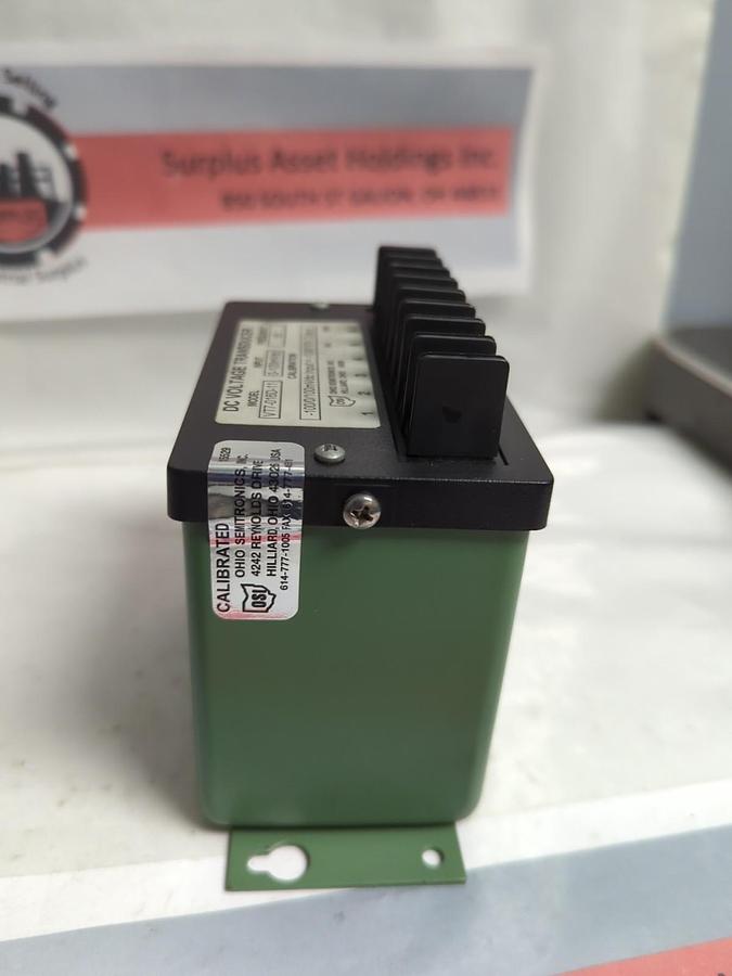 Used OHIO SEMITRONICS,VT7-016D-11,VOLTAGE TRANSDUCER 0-100mVdc PRE-OWNED