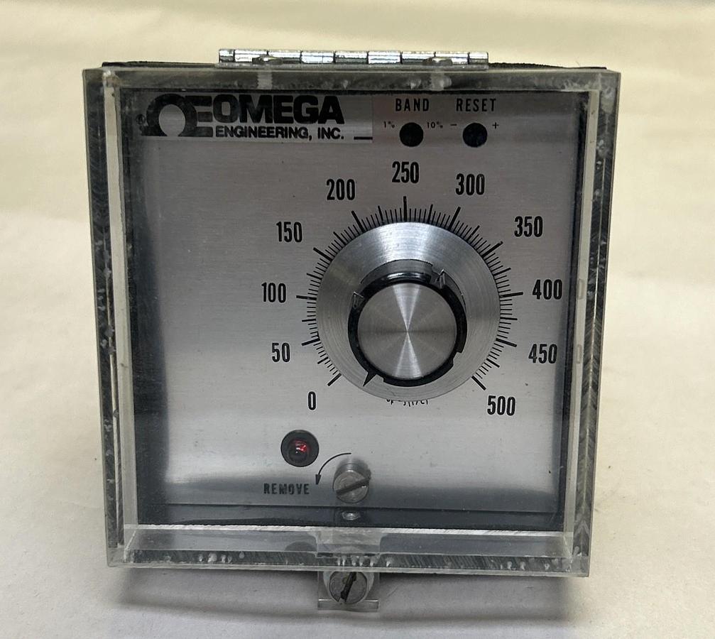 Used OMEGA,TYPE 22,TEMPERATURE CONTROLLER 0-500F