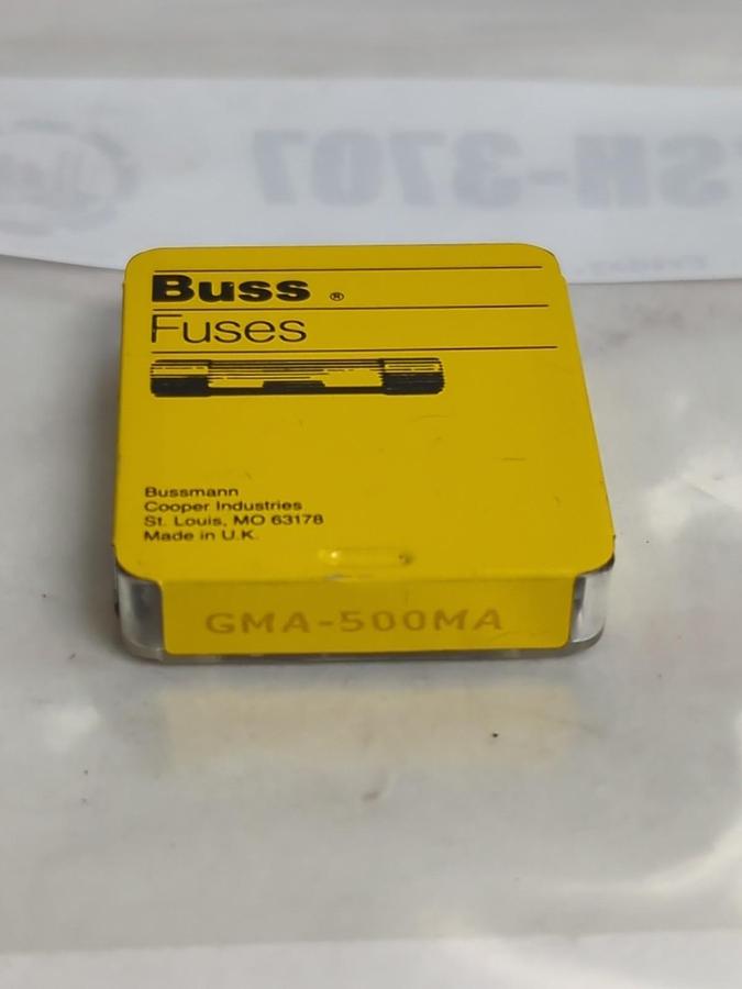 COOPER BUSSMANN,GMA500MA,FUSE PACK OF 5 PCS NOS