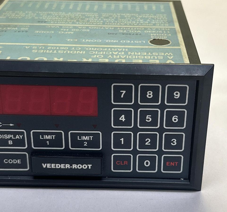Used VEEDER ROOT,797506-200,DIGITAL COUNTER