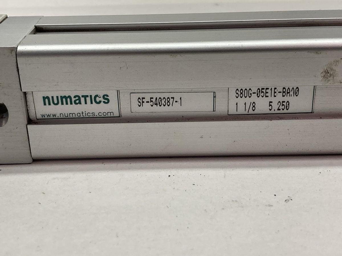 Used Numatics,SF-540387-1,Pneumatic Cylinder 1-1/8 5.250