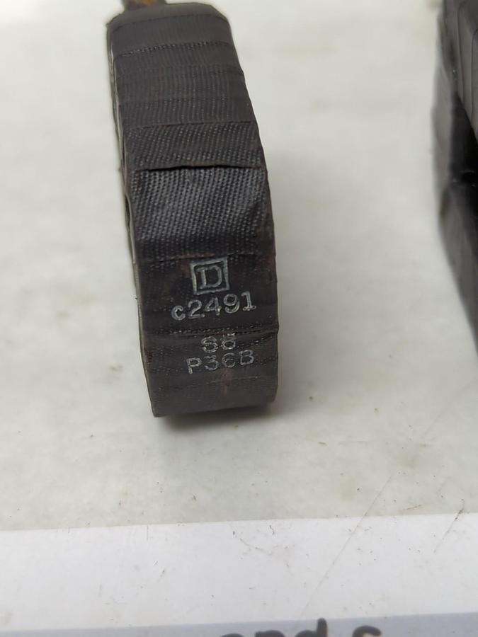 Used SQUARE D,2491 S8 P36B,COIL550V 60HZ/CY LOT OF 5 PRE-OWNED