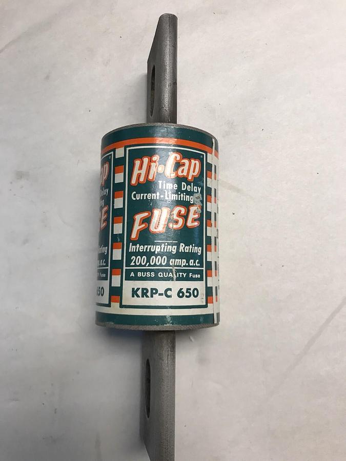 Bussmann,KRP-C,Hi Cap Fuse 650 AMP NOS