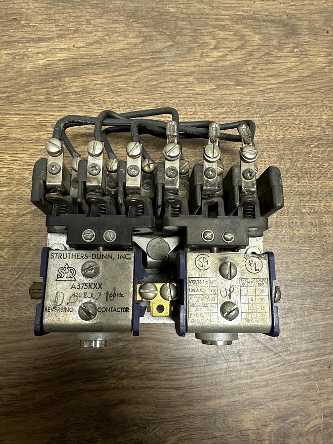 Used Struthers-Dunn,A575KXX,Reversing Contactor
