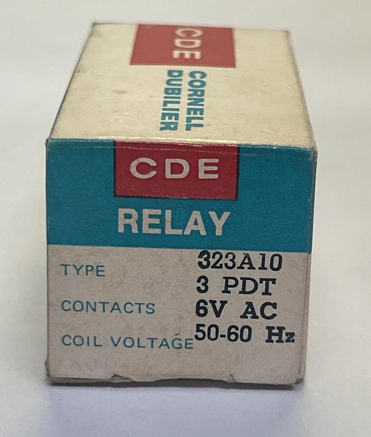 CORNELL-DUBILIER,32A10-6,RELAY NOS