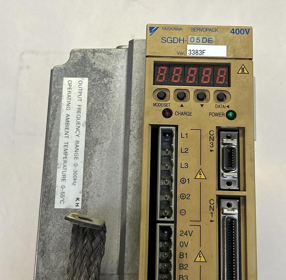 Used YASKAWA,SGDH-05DE,SERVOPACK SERVO DRIVE .5KW