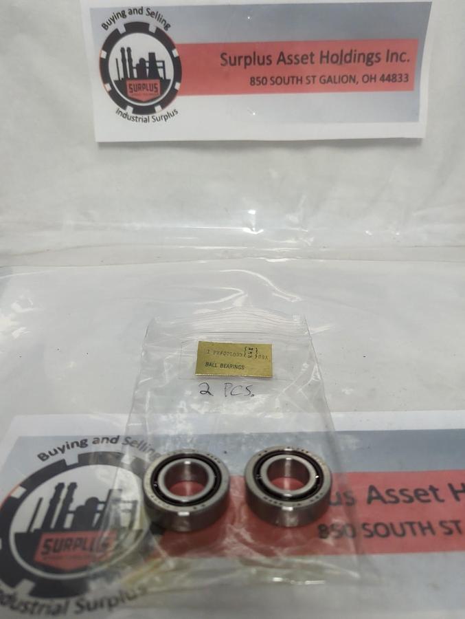 NEW DEPARTURE,QOL033,BALL BEARING LOT OF 2 PRE-OWNED