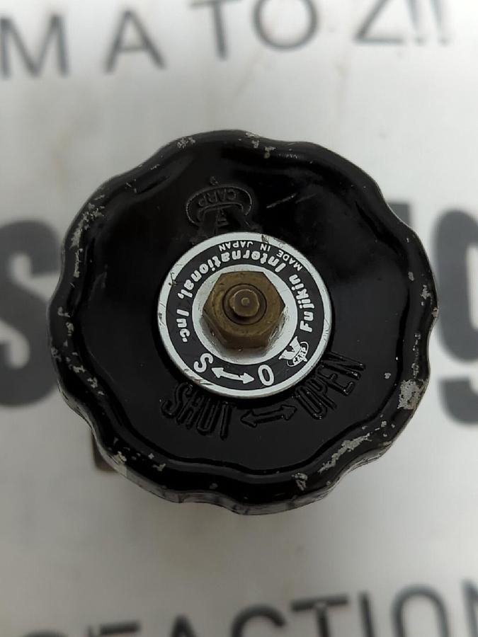 FUJIKIN,1/8 INCH,NEEDLE VALVE NOS