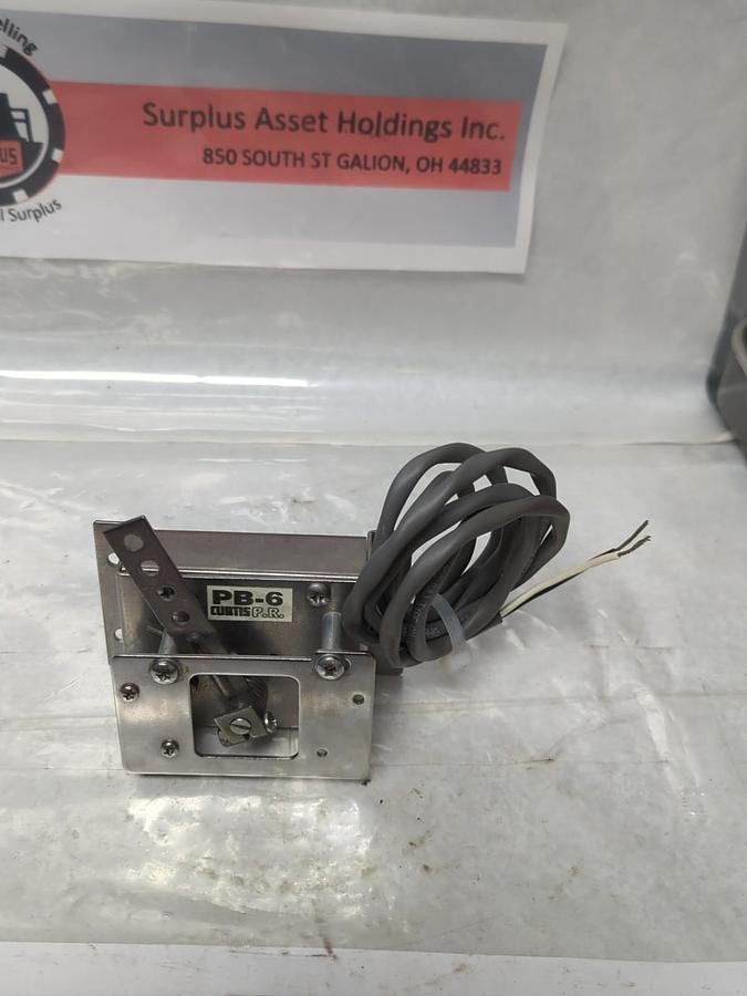 Used CURTIS,PB-6,THROTTLE STYLE POTENTIOMETER PRE-OWNED