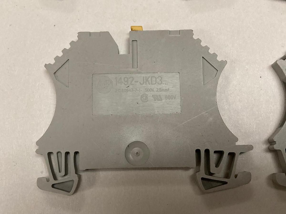Used Allen Bradley,1492-JKD3,Terminal Block  Lot of 9