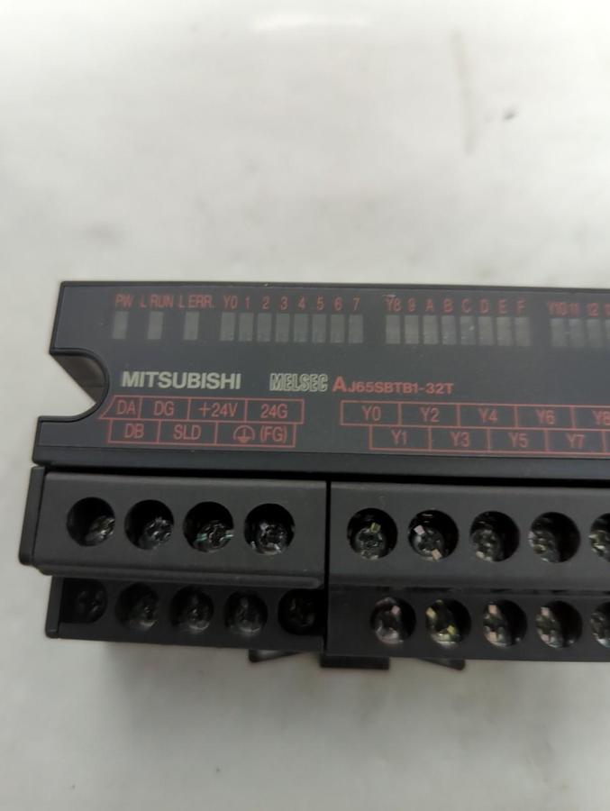 Used MITSUBISHI,AJ65SBTB1-32T,CC-LINK MODULE PRE-OWNED