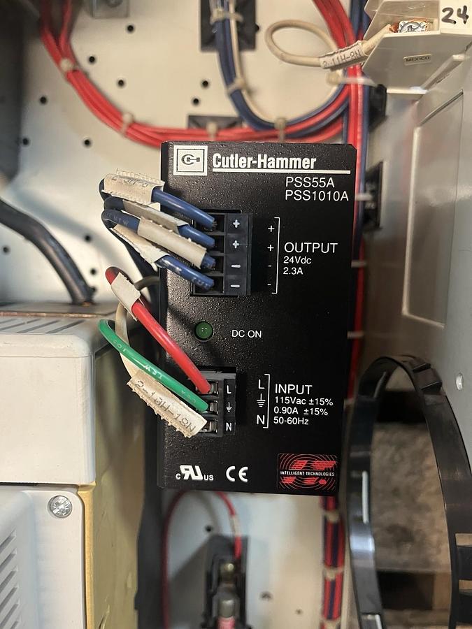 Used EATON CUTLER HAMMER,S801T18N3S,SOFT STARTER F2100 MCC BUCKET 250A BREAKER