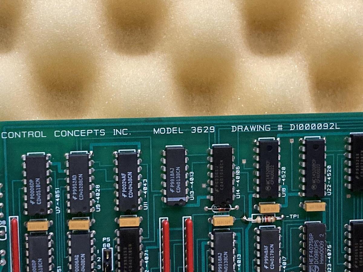Used Control Concepts INC.,Model 3629,Circuit Board + Semikron SKT 340/14E