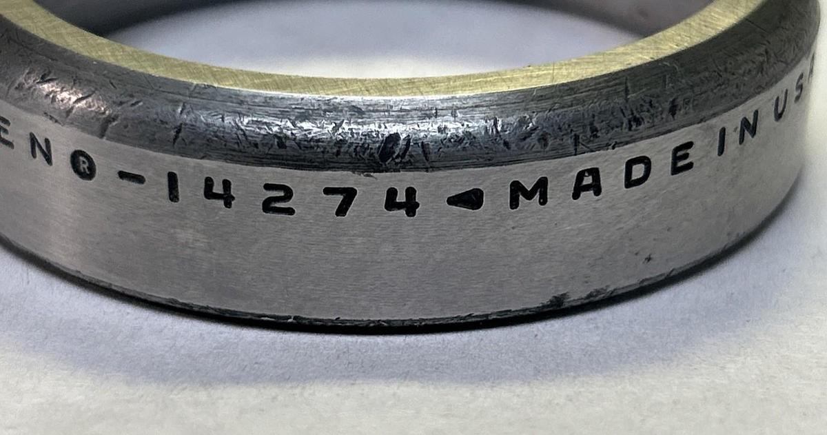 TIMKEN,14274,ROLLER BEARING CUP NOS