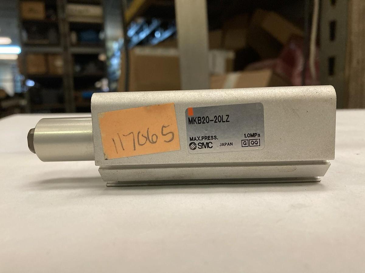 Used SMC,MKB20-20LZ,Cylinder Rotary Clamp