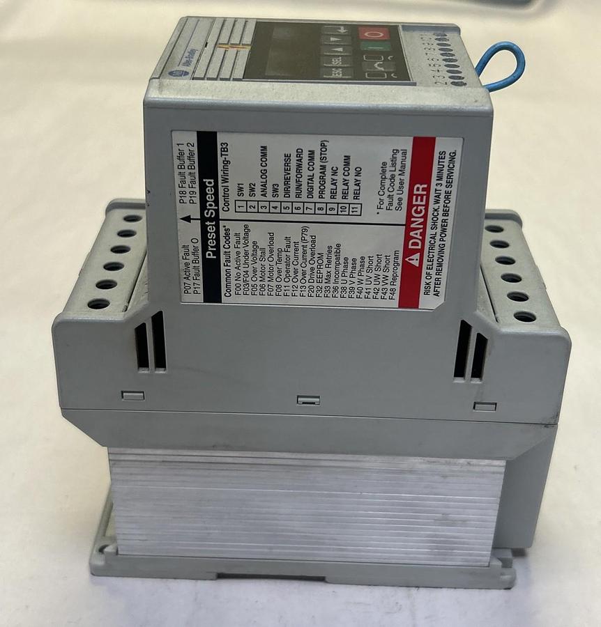 Used ALLEN BRADLEY,160-BA03NPS1P1,VARIABLE SPEED DRIVE