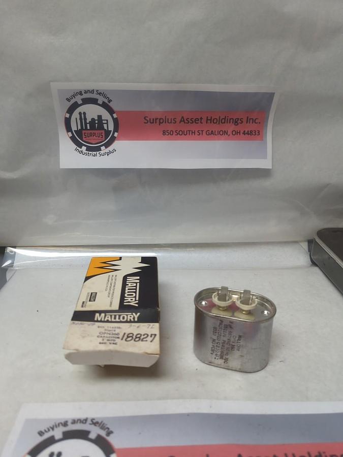 MALLORY,OPN360,CAPACITOR 3 MFD 660 VAC NOS