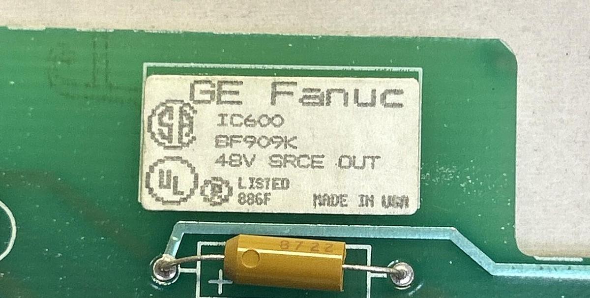 Used GE FANUC,IC600BF909K,OUTPUT MODULE PC BOARD