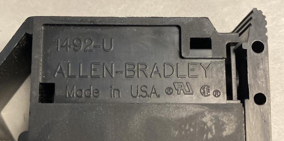Used Allen-Bradley,1492-U,Fuse Terminal Block