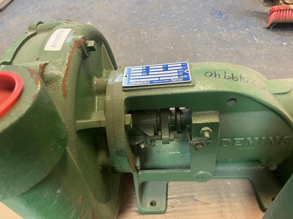 Used CRANE DEMING,4011,CENTRIFUGAL PUMP 4011 3X2X10 10.00 IMPELLER REFURBISHED