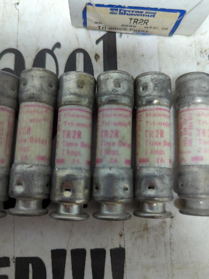 FERRAZ SHAWMUT,TR2R,TRI-ONIC FUSES BOX OF 10 NOS