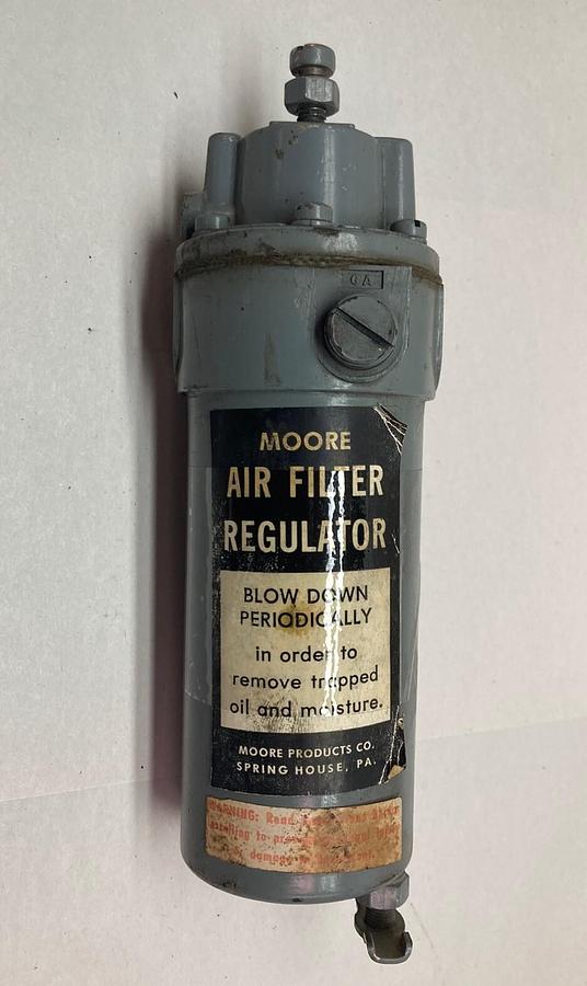 Used Moore,91F-60,Air Filter Regulator