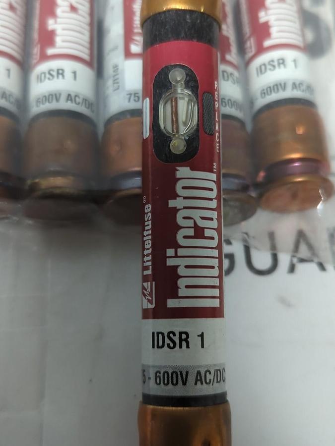 LITTELFUSE,IDSR 1,INDICATOR 1 AMP FUSES LOT OF 6