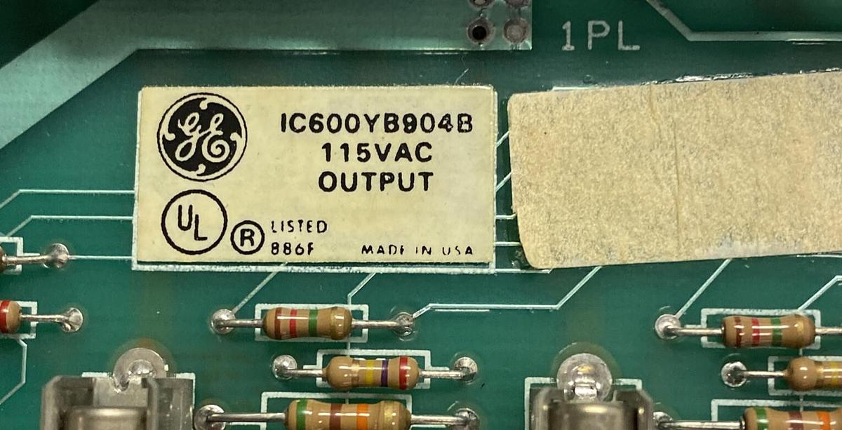 Used GE FANUC,IC600YB904B,OUTPUT BOARD REFURBISHED