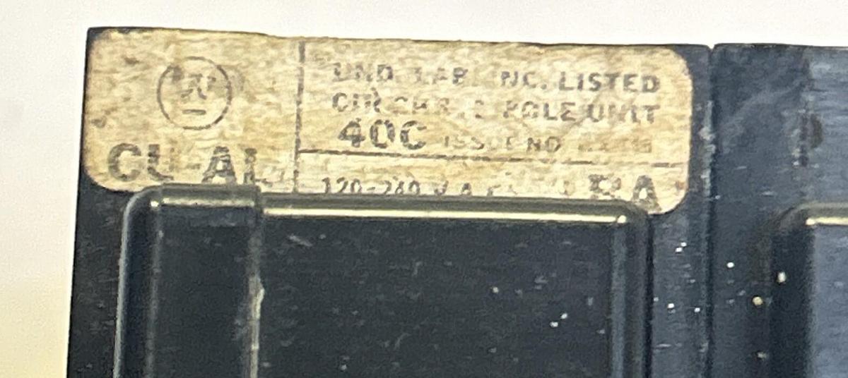 Used WESTINGHOUSE,CU-AL,CIRCUIT BREAKER 30A 120/240V 2P