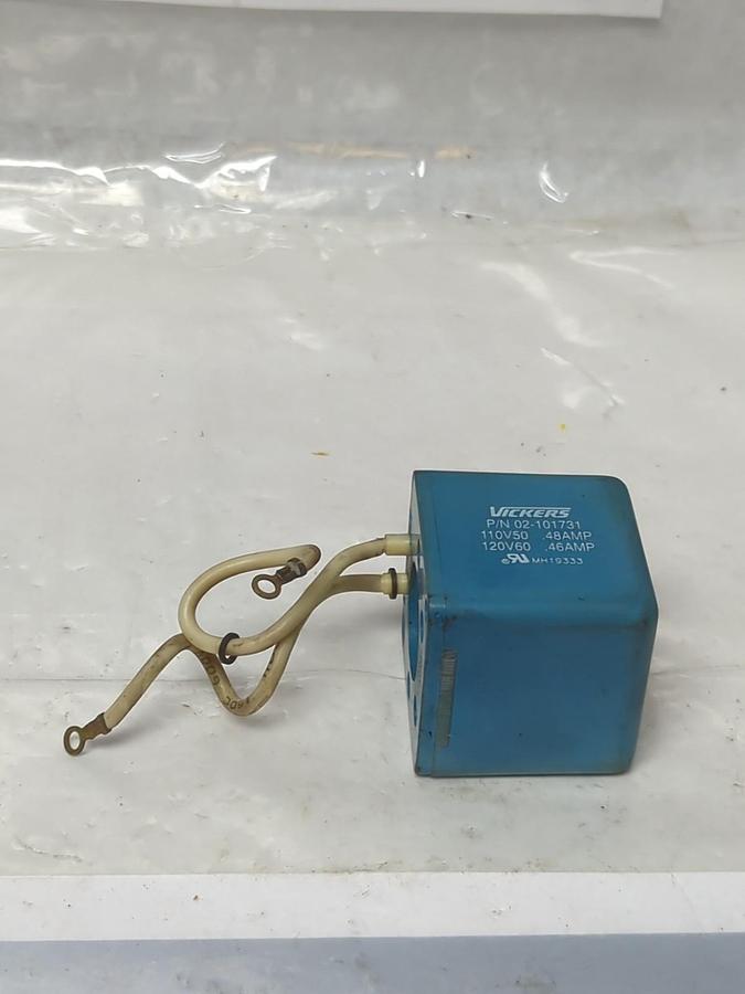 Used VICKERS,02-101731,2-WIRE SOLENOID COIL PRE-OWNED