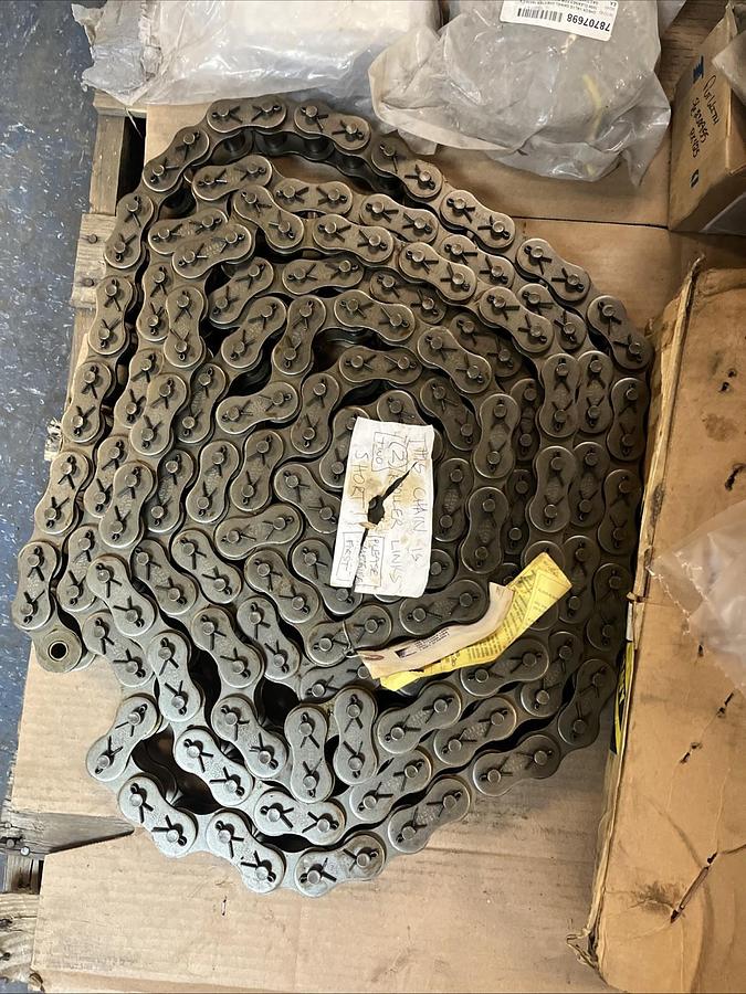 TSUBAKI,RS120,ROLLER CHAIN 198 LINKS JUST SHY OF 25FT OF CHAIN