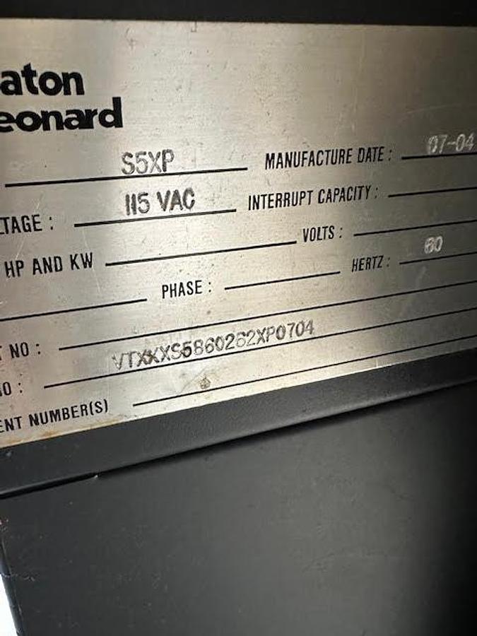 Used Eaton Leonard S5XP Measuring Table