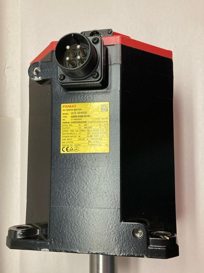 Used Fanuc,A06B-0268-B100,AC Servo Motor