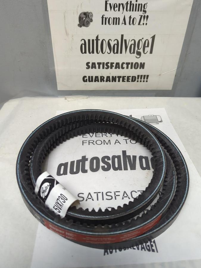 GATES,5VX730,SUPER HC NOTCH V-BELT NOS
