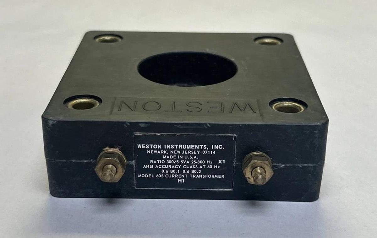 WESTON INSTRUMENTS,605,CURRENT TRANSFORMER NOS