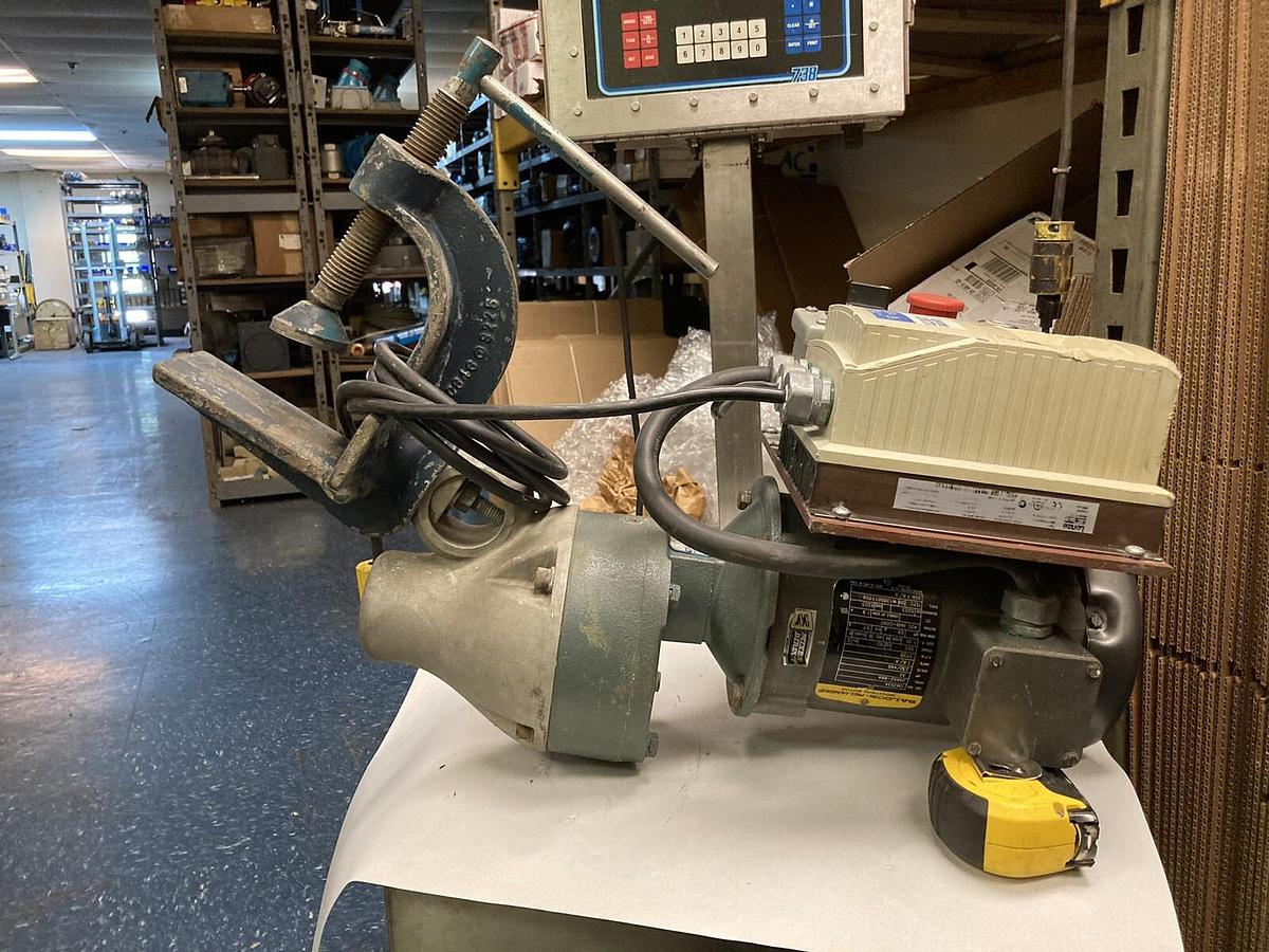 Used IPTS,Model RPQ1,3-Phase Mixer 0.33Hp Converted 110V by SMVector Lenxe AC Tech