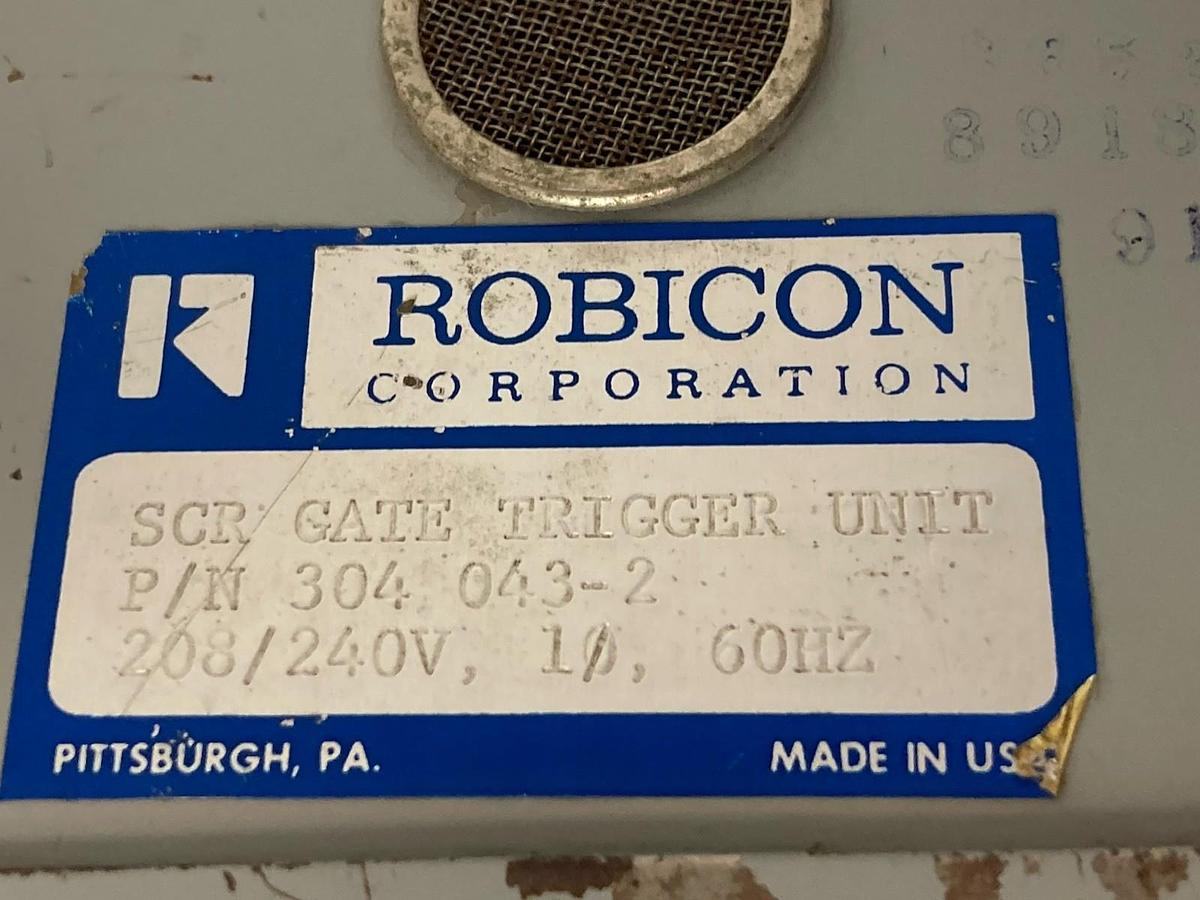 Used Robicon,304 043-2,Gate Trigger Unit 208/240V 60Hz