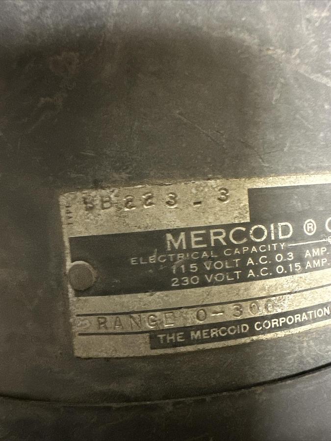 Used Mercoid,BB-200,Differential Pressure Control