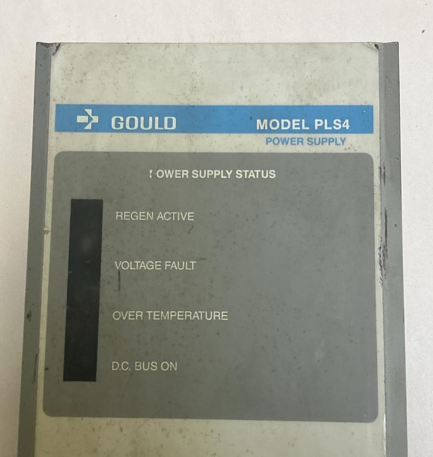 Used GOULD,110-0144,PLS24 POWER SUPPLY