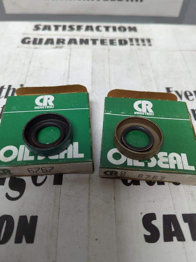 CHICAGO RAWHIDE,6767,OIL SEALS LOT OF 2 NOS