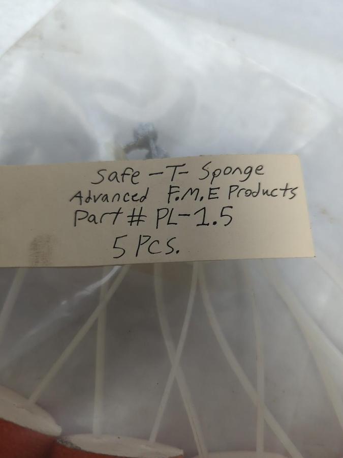 ADVANCED F.M.E.,PL-1.5,SAFE-T-SPONGE LOT OF 5 NOS